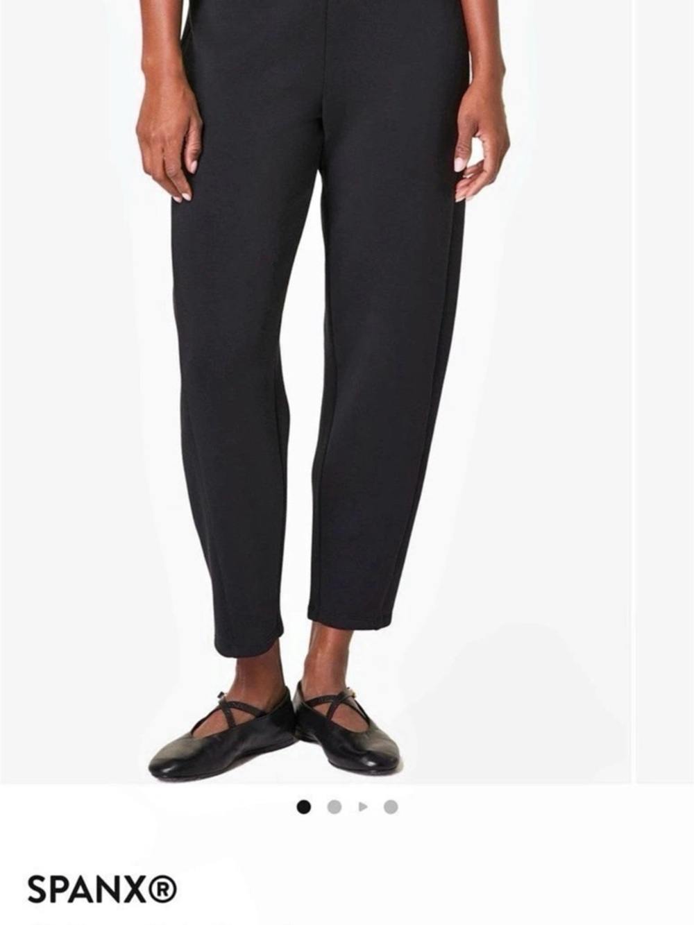 SPANX AirEssentials Barrel Leg Pants Black